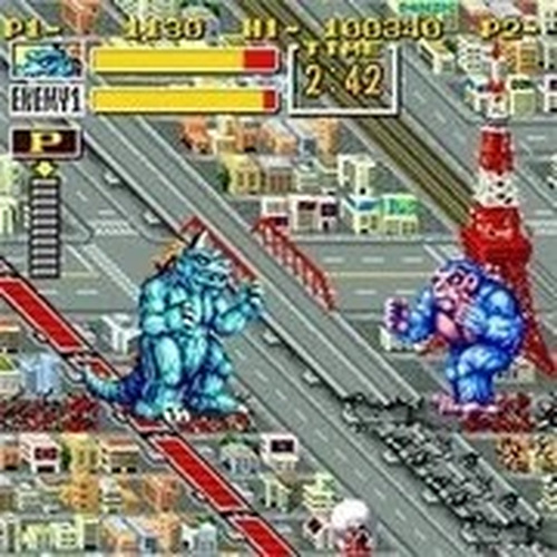 King of the Monsters Arcade Brawler