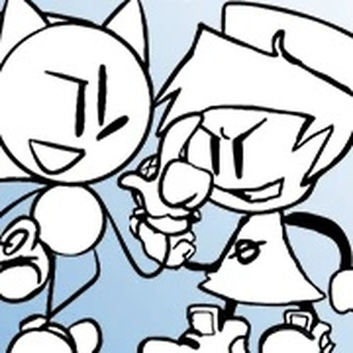 FNF Sonic Freehand &ndash; Project Sketch Online Game