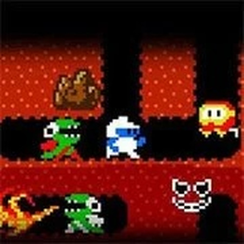 Classic Subterranean Creature Clearing Game