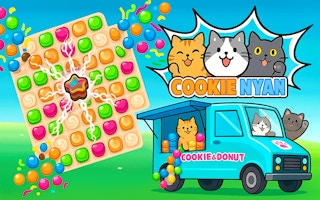 CookieNyan - Match 3 Puzzle Game