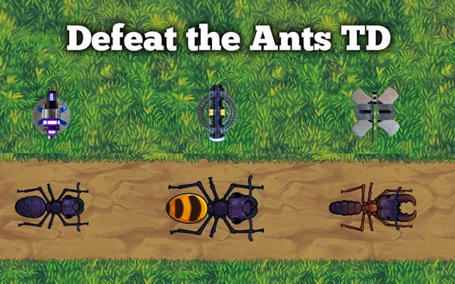 Defeat the Ants TD - Tower Defense Game