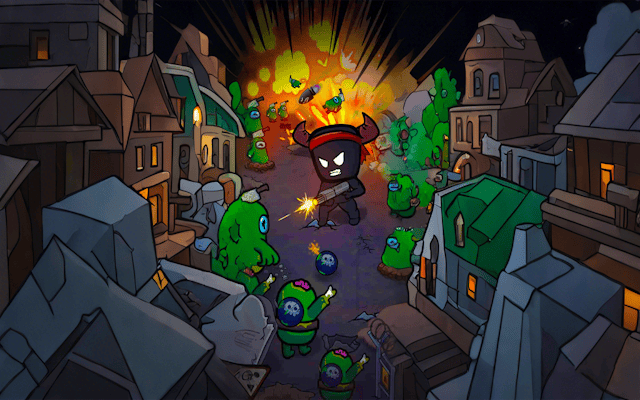 Fight to the End - Cartoon Action Survival Game