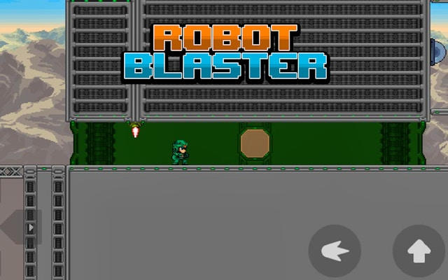 Robot Blaster: Platformer Action Game