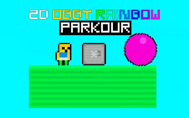 Rainbow Parkour Obby Challenge