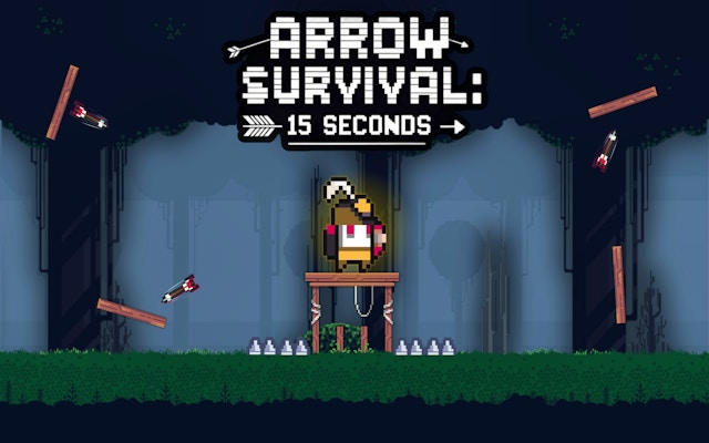 Arrow Survival: 15 Seconds - Pixel Platformer
