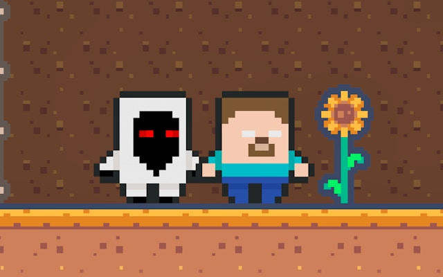 Entity 303 vs Herobrine: Farm Defense