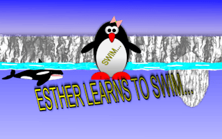 Esther the Penguin: Learn to Swim Adventure