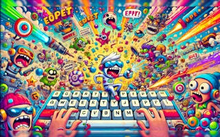 Key Rush - Typing Saga: Fast-Paced Typing Adventure Game