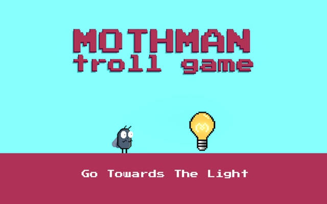 Mothman Death Troll Game - A Simple Puzzle Adventure