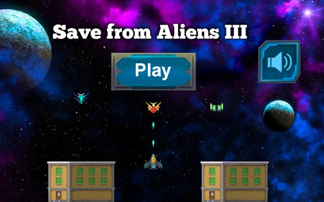Save from Aliens III - Alien Invasion Defense Game