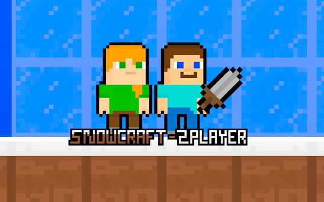 Snowcraft - 2 Player Survival Game