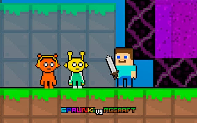Sprunki vs MCCraft: Escape Adventure