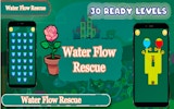Water Flow Rescue: Plant Puzzle Game