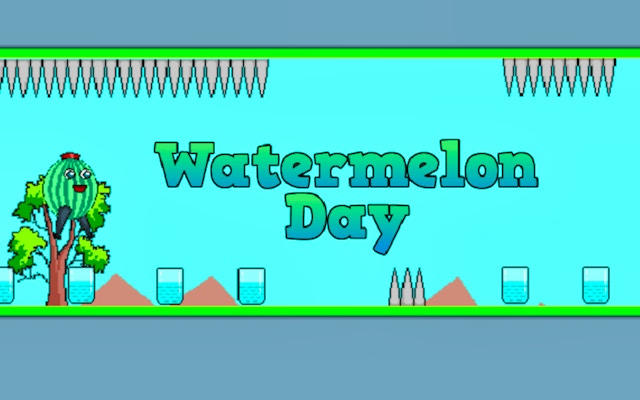 Watermelon Day: A Cute Platformer Adventure