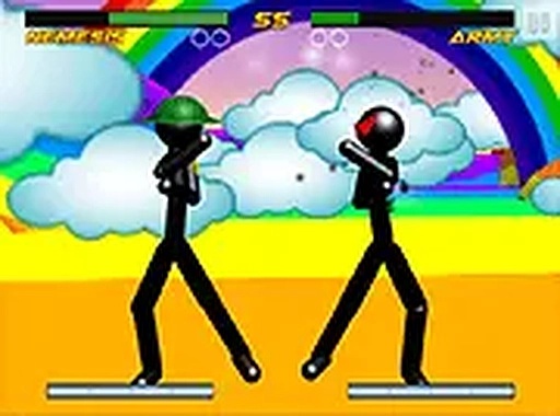 3D Stickman Arena Brawler